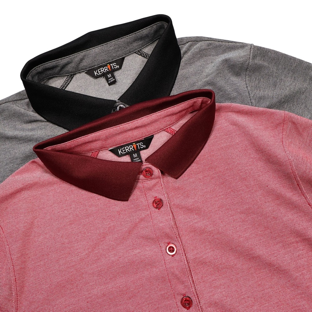 KERRITS Women's M Sangria Black Pivot Equestrian Short Sleeve Polo Shirt BUNDLE